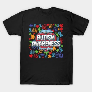 I Support Autism Awareness For My Niece T-Shirt